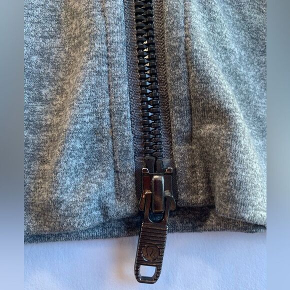 Lululemon In Stride Jacket Heathered Slate Womans 6 - Picture 7 of 11